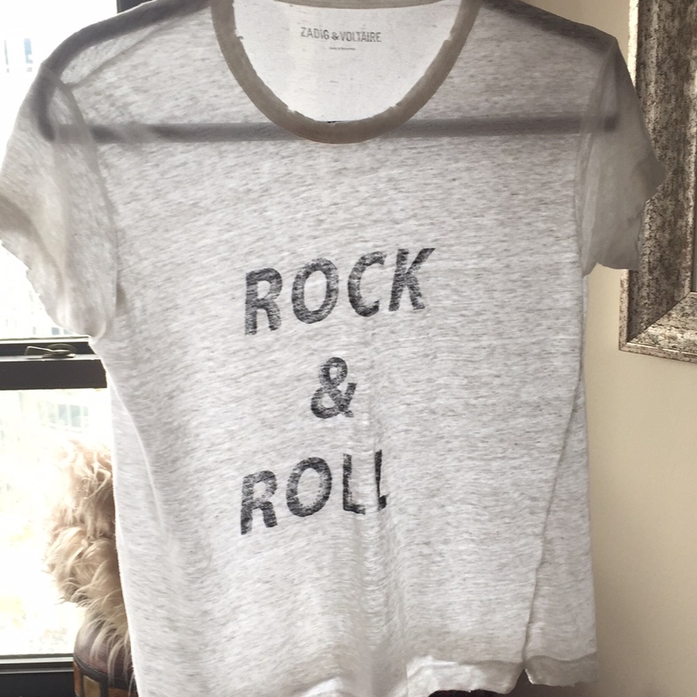 ZADIG & VOLTAIRE “ROCK & ROLL” T-Shirt S